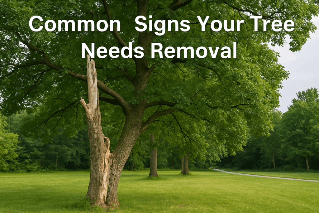 Common Signs Your Tree Needs Removal – Utah Tree Removal