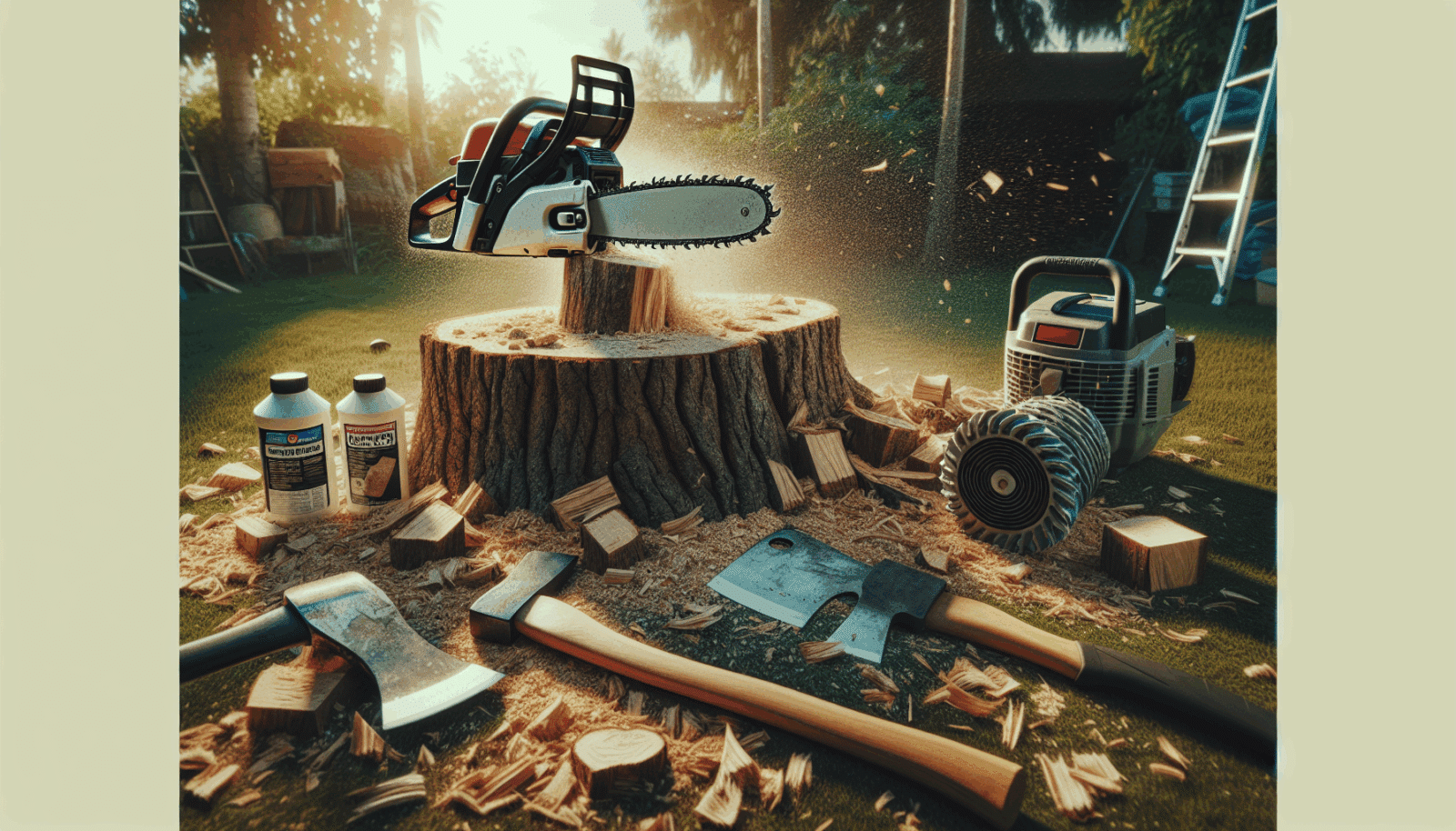 You are currently viewing Best Ways to Remove Tree Stumps